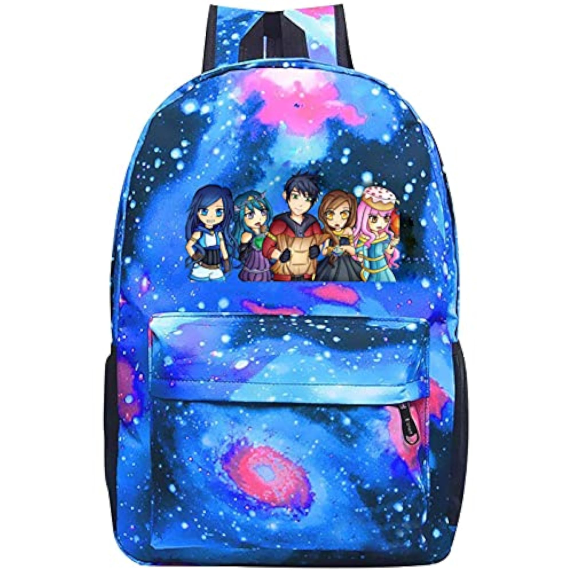 Star Sky School Backpack, Galaxy Design